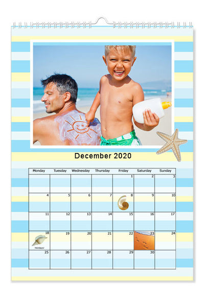 A3 Personalised Calendar 12 Months