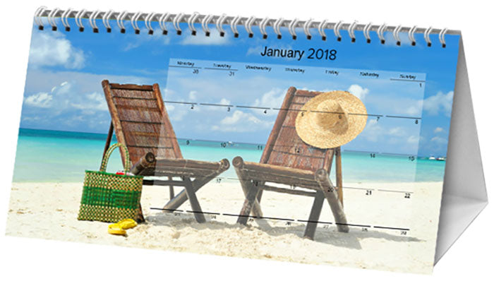 Desk Calendar - Medium (16x7.9cm)