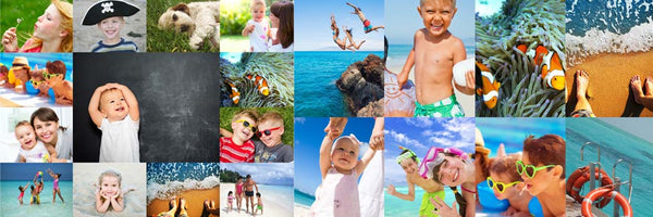 12x36" (30x91cm) Collage Print