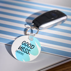 Personalised Keyring Round