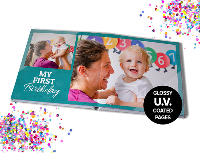 11x11" (28x28cm) Premium Seamless Hard Cover 20 pages